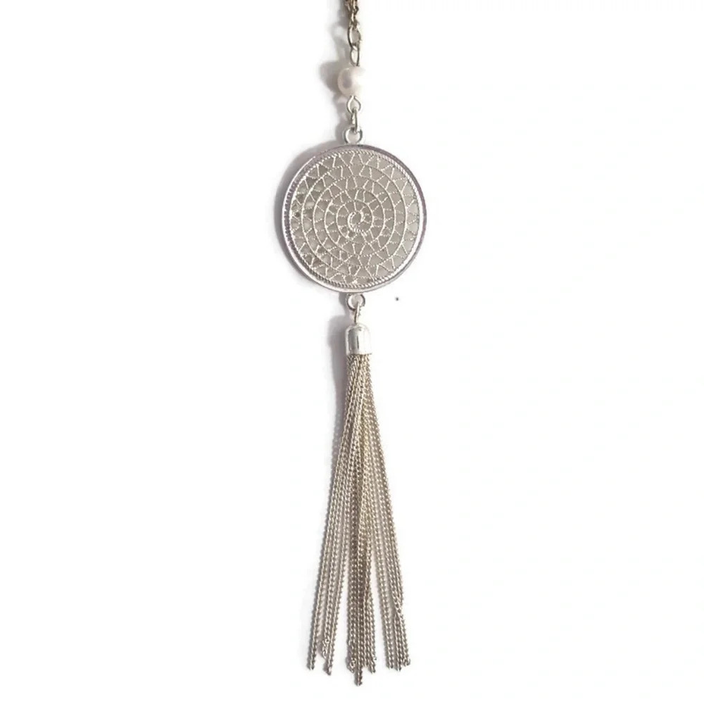 Long Necklace Flapper Gypsy Boho